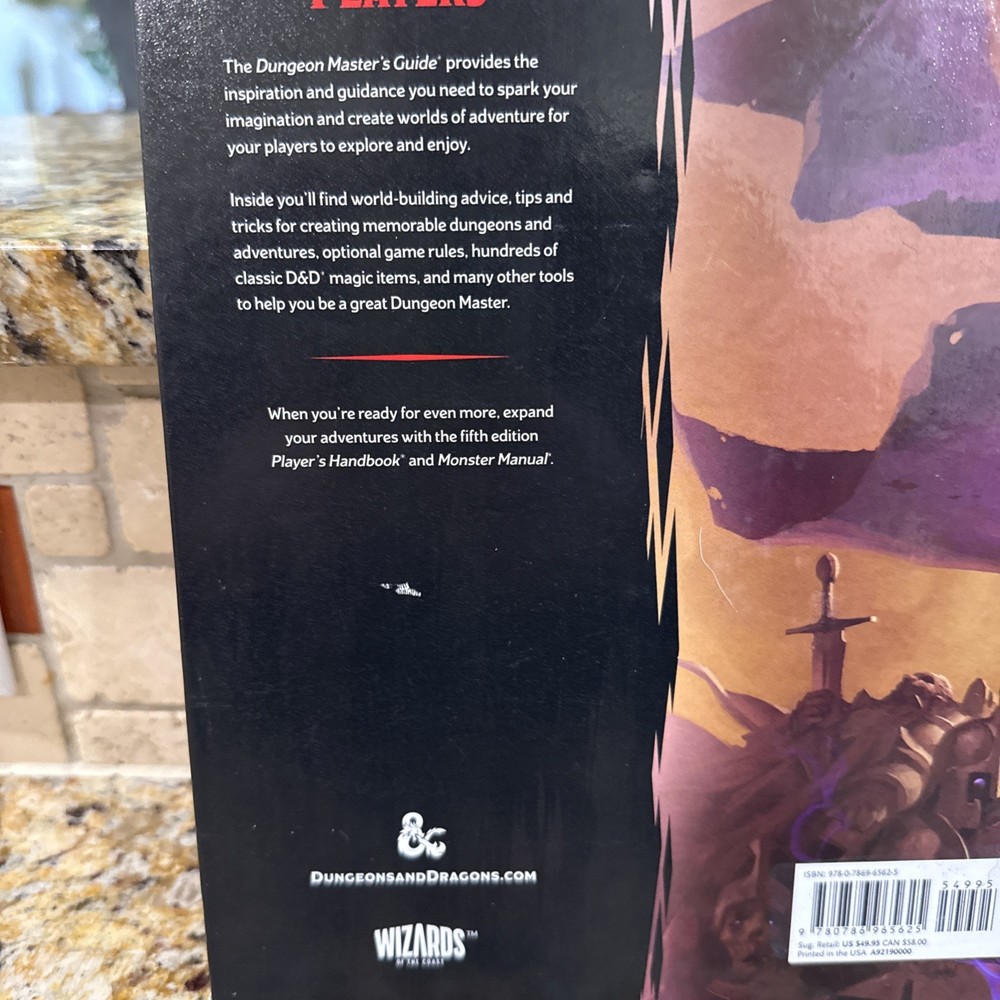 Dungeons & Dragons Dungeon Master Guide Book 2014