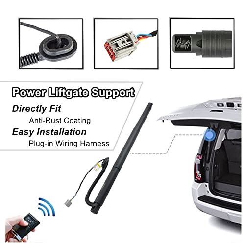 1 Pair Rear Tailgate Power Lift Support Shock Struts for Chevy