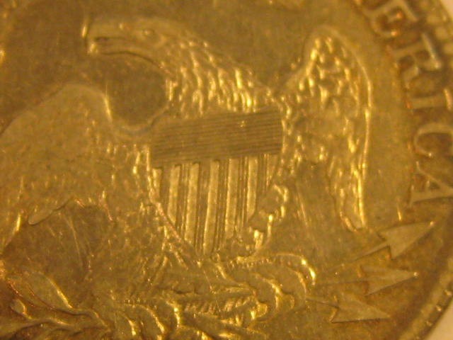 1818 Bust Half / Toned EF