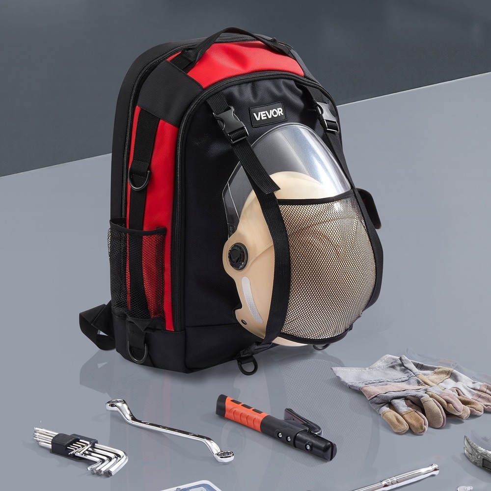 Welding Backpack 25.2L Welder Backpack for Tools Helmet 1680D High-Density