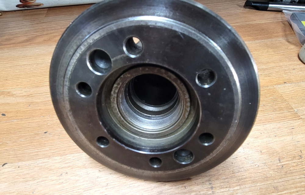 NICE ATS 3J COLLET CHUCK NOSE W/A2-5 MOUNT
