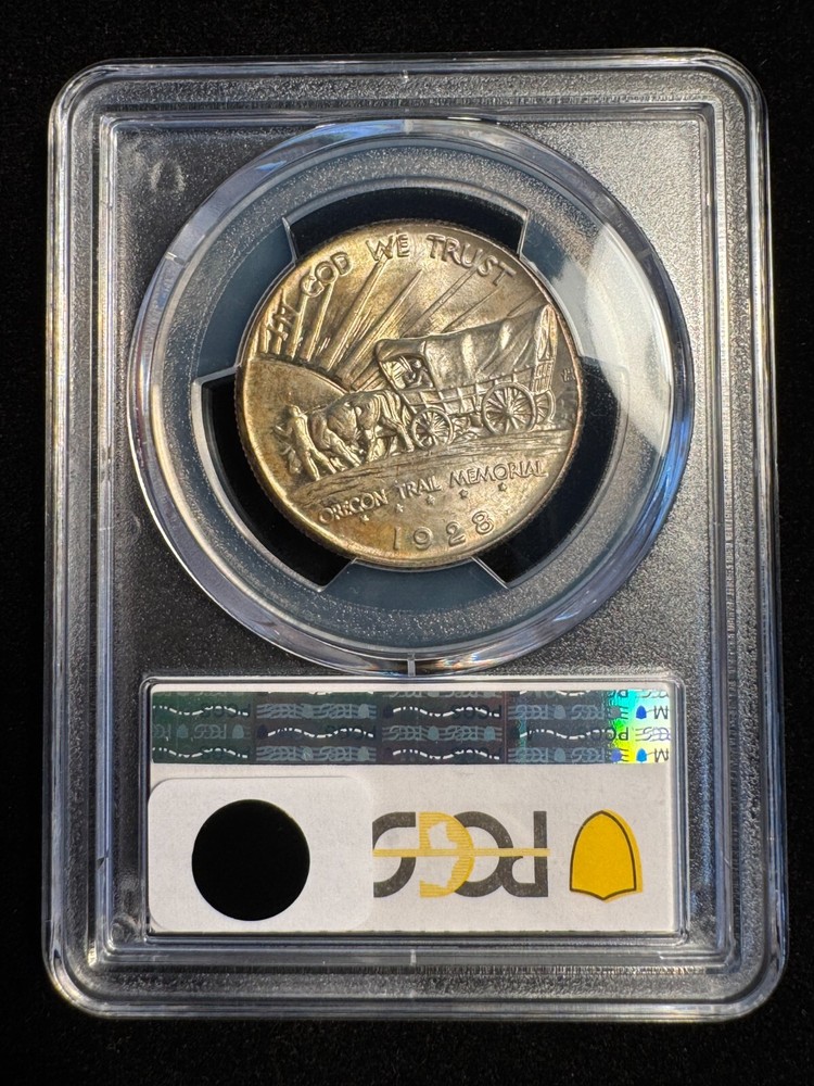 PCGS MS66+ 1928 Oregon Commemorative Half Dollar Plus