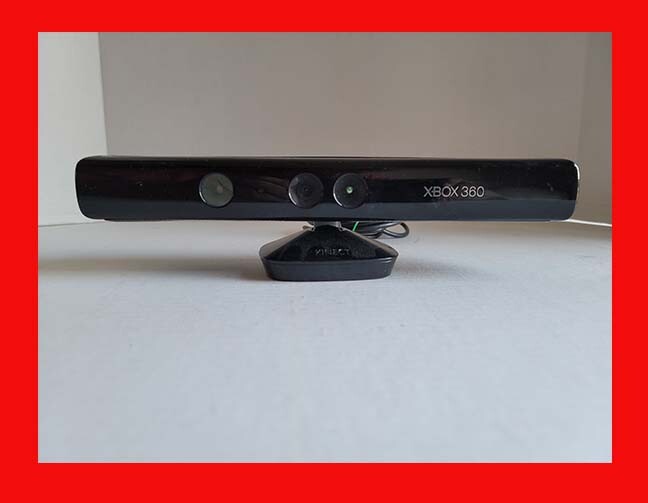 Genuine Microsoft XBOX 360 Video Game  Sensor Bar Model 1414 Black Tested!
