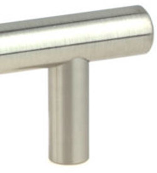 18-7/8" Steel Bar Pull Satin Nickel