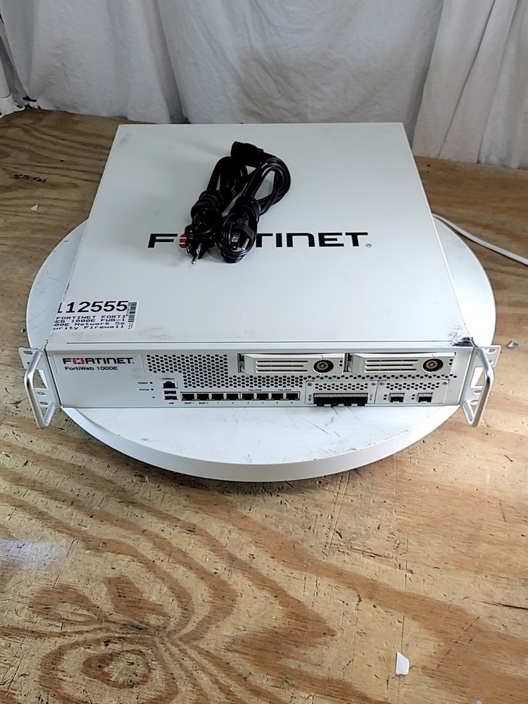 FORTINET FORTIWEB 1000E FWB-1000E Network Security Firewall SEE NOTES