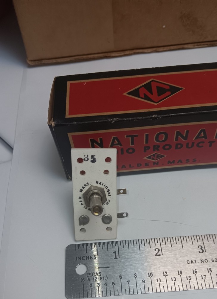 National variable capacitor condenser  Um -35 NOS
