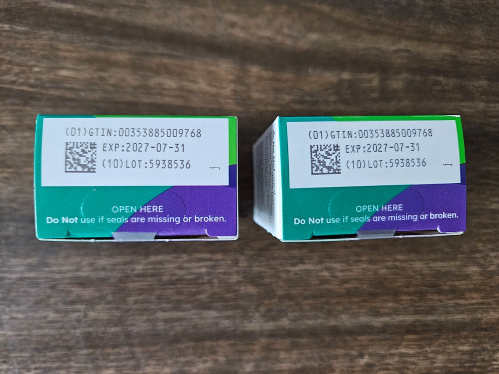 100 ONE TOUCH VERIO TEST STRIPS, 2 X 50, Exp. 7/27