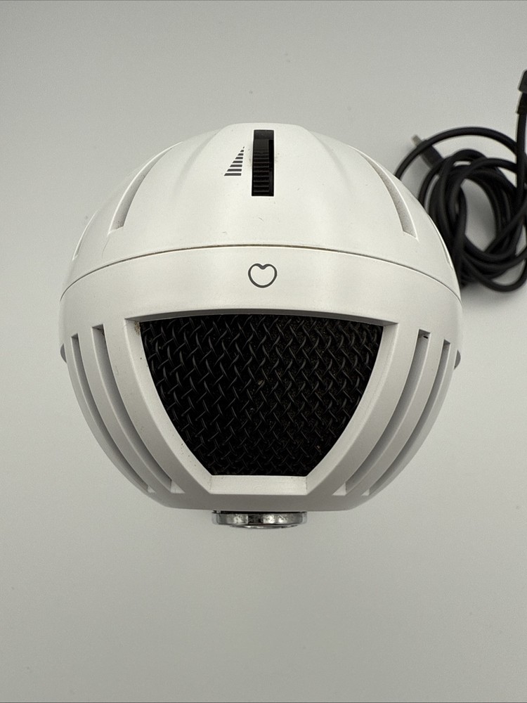 Arozzi Sfera Black, White Table Microphone Mic TESTED WORKING