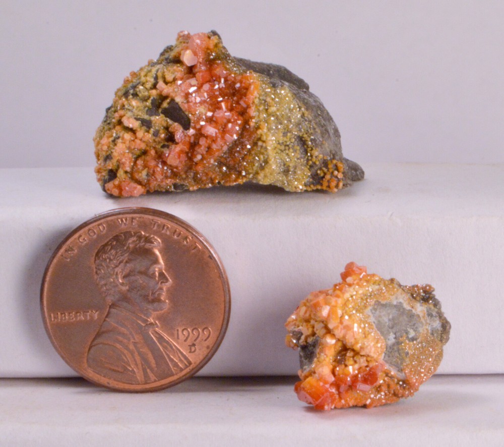 #9459 Vanadinite - Pure Potential Mine, Arizona [2 Pieces]