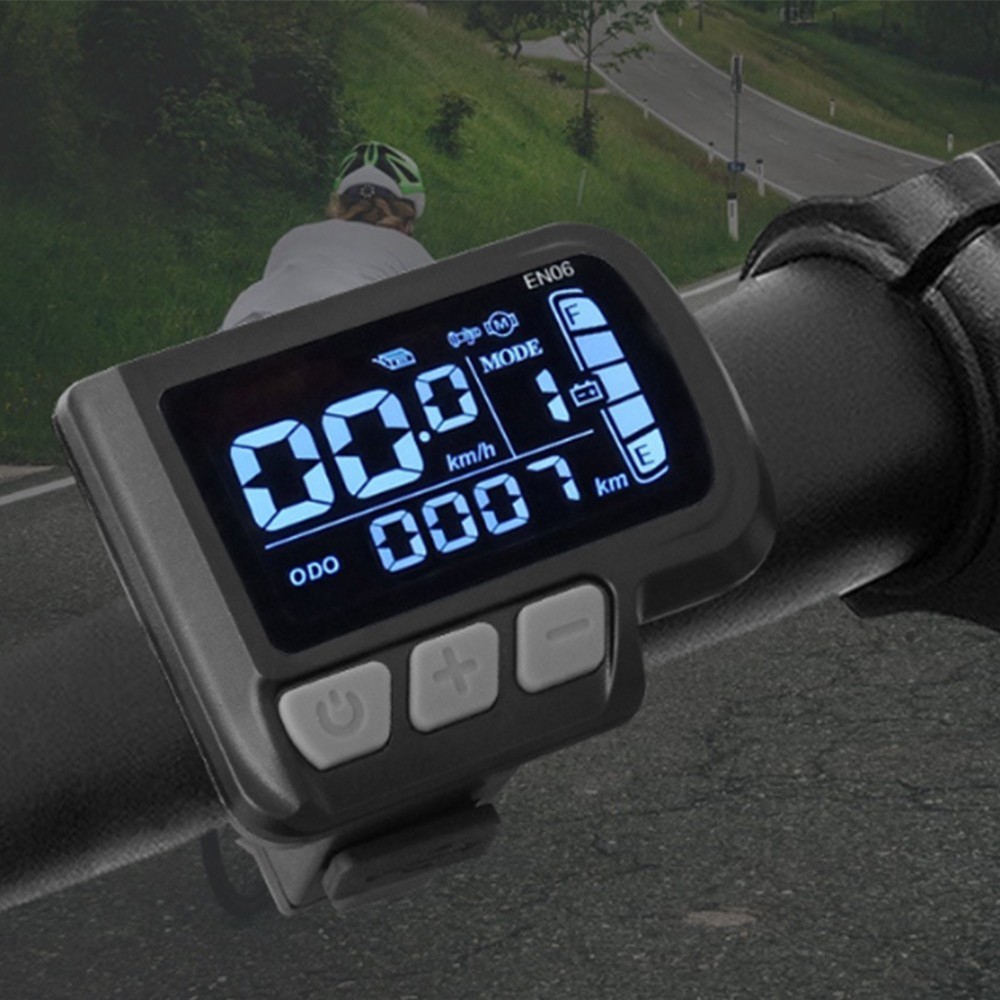 6 Pins Waterproof LCD Display For E Bikes Compatible With Multiple Voltages