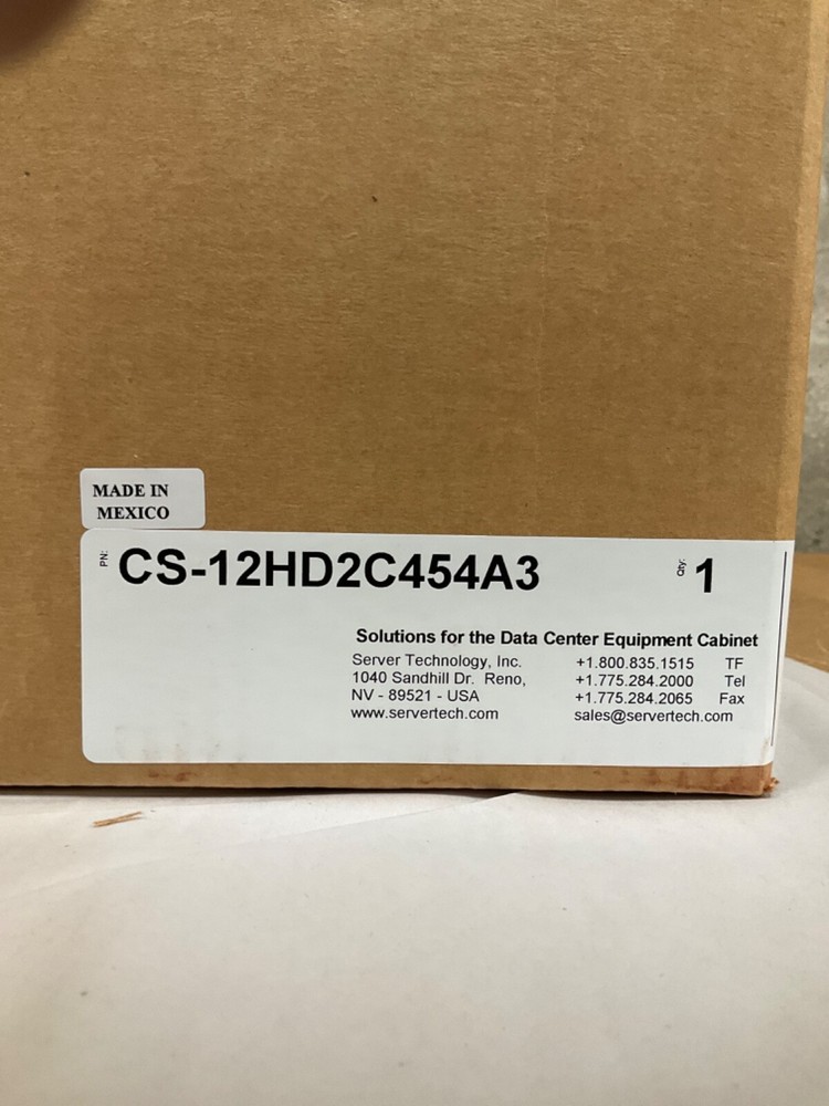 Server Technology CS-12HD2C454A3 Smart PDU