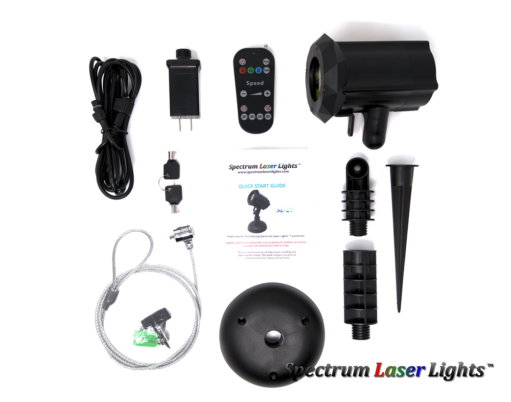 SL-29 Moving BLUE Firefly Laser Christmas Light