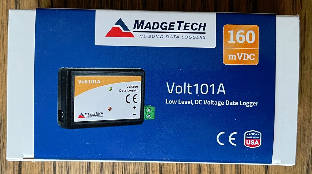 Madgetech Volt101A 160mV Data Logger