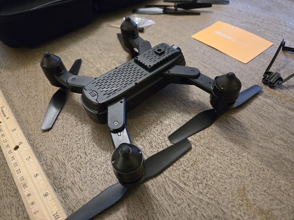 Dragon Touch Drone 7" Only Camera Battery & Case **See All Pics & Description***