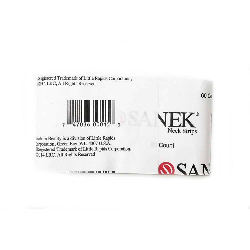 Sanek Neck Strips One Pack Of 60