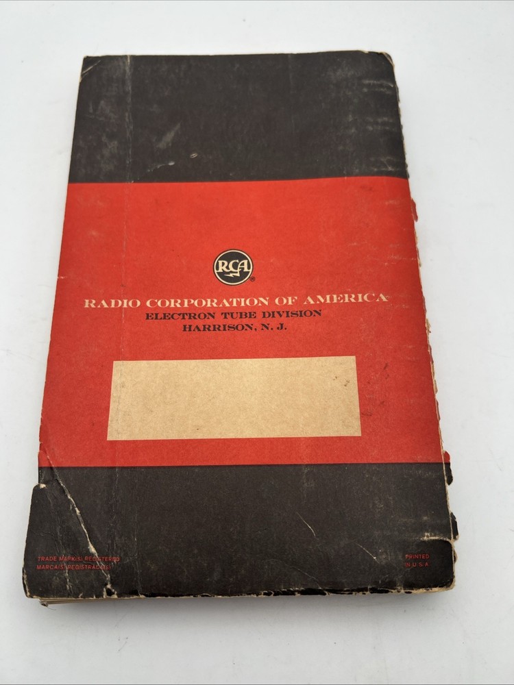 RCA Triple Pindex 1959 Manual 1