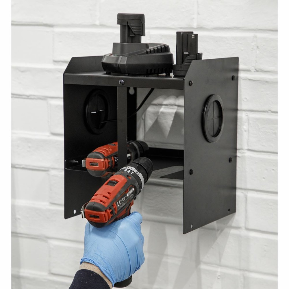 Sealey Power Tool Storage Rack - 2 Bay