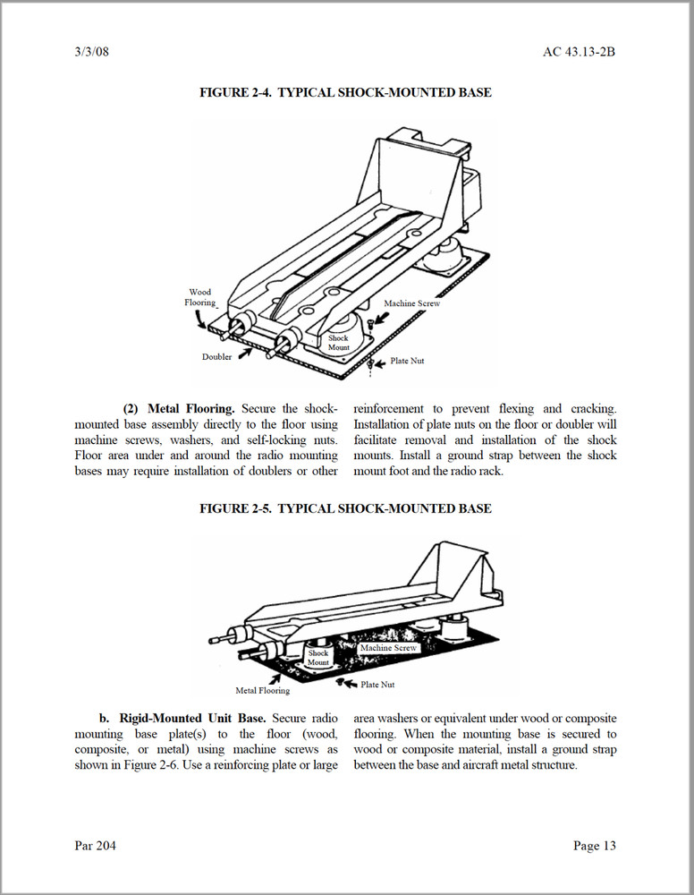 137 page AC 43.13-2B - Methods Techniques Practices - Aircraft Alterations on CD