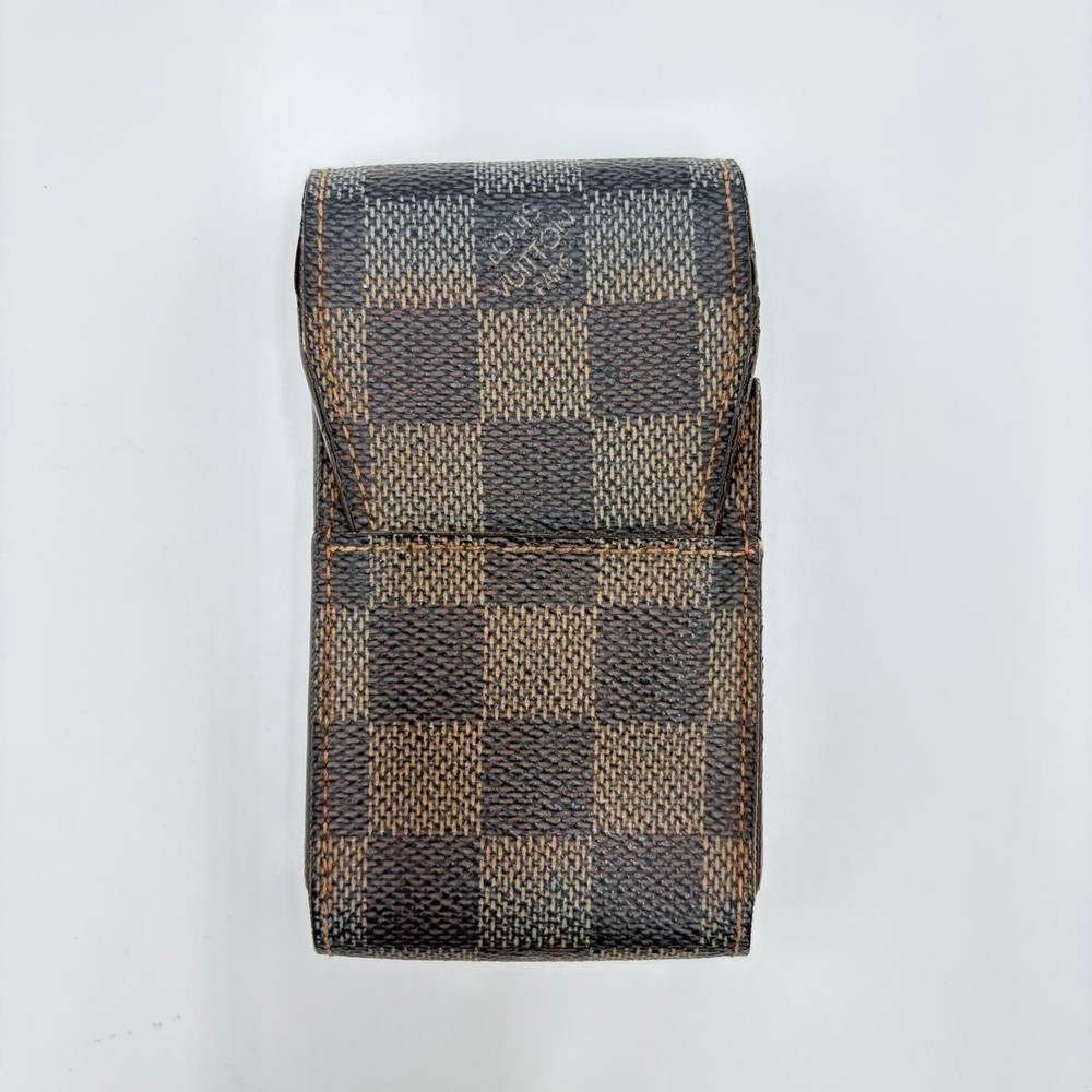 Louis Vuitton Damier Cigarette Case Leather Used