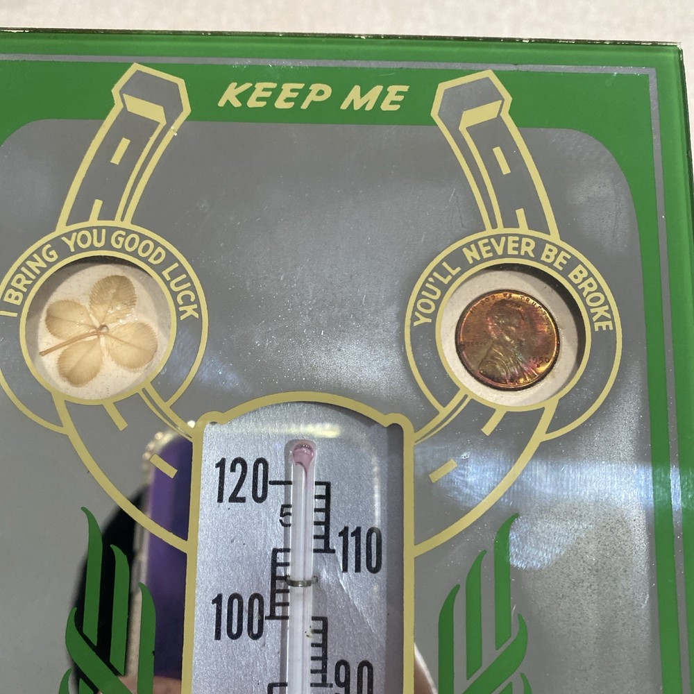 1950 Lucky Thermometer