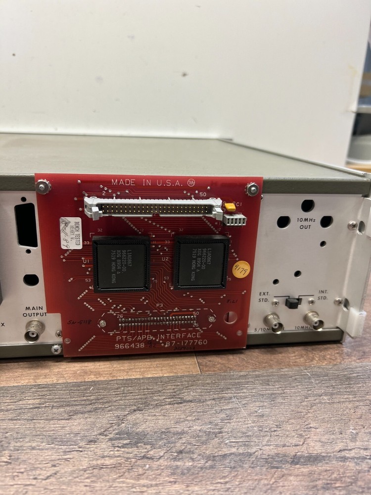 PTS Frequency Synthesizer 250 Programmed Test Sources 1-250 MHz