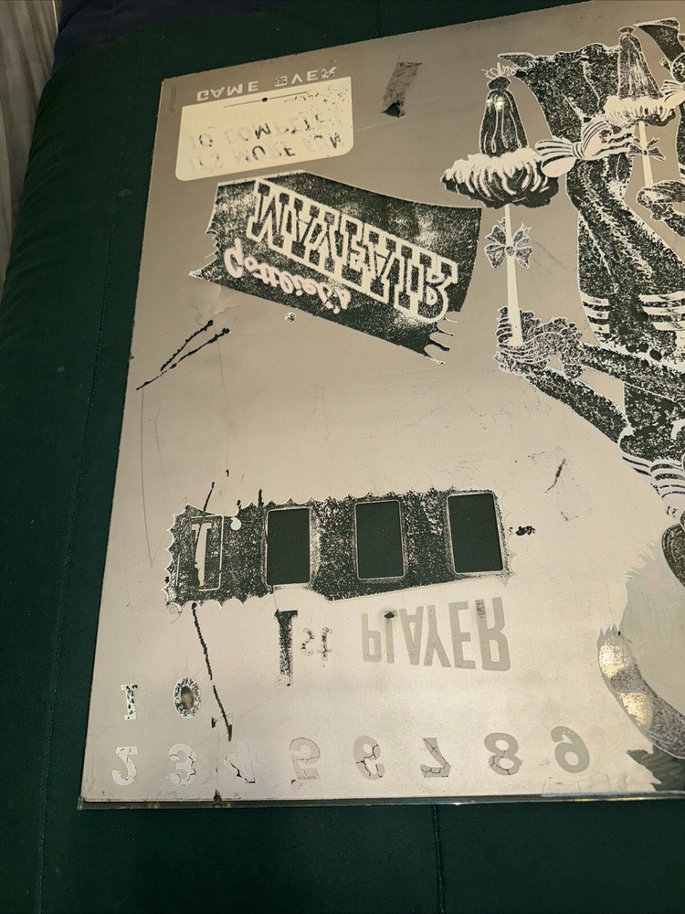 Gottlieb Mayfair pinball machine game Backglass