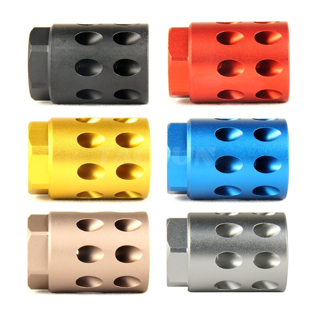 Muzzle Brake 1/2x28 TPI Compensator For Glock 9mm