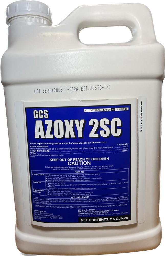 Azoxystrobin 2SC (Azoxy 2SC) Fungicide - 2.5 Gallons