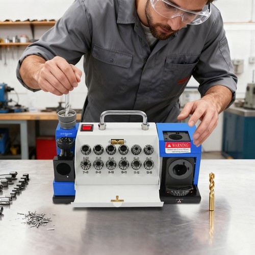 Electric Drill Bit Sharpener Drill Bit Grinding Machine(Grinding Range:ф2–ф13mm)