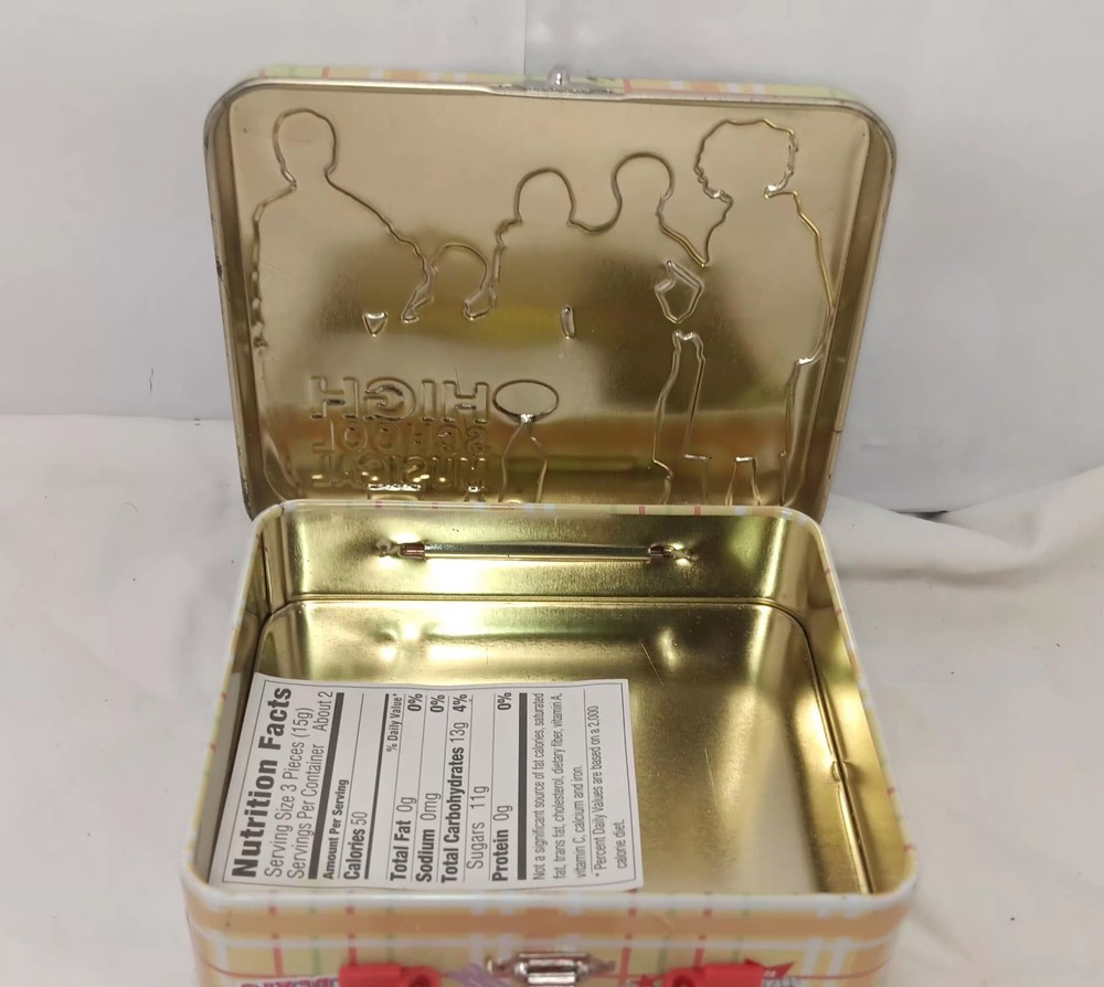 High School Musical, Mini Chocolate Tin Lunch Box, 3"×3"