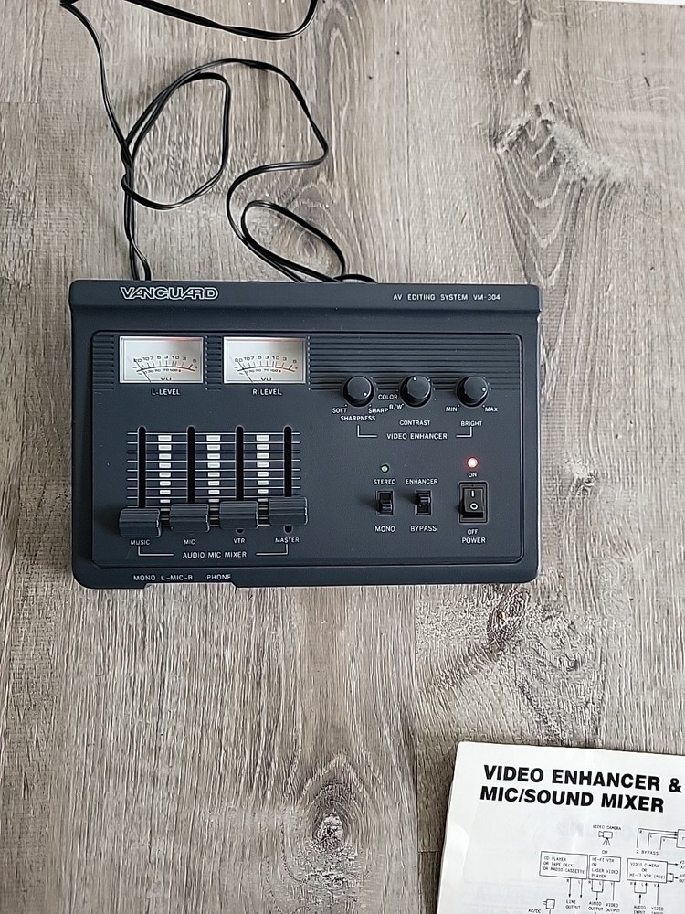 Vanguard VM-304 AV Editing System - Used Working