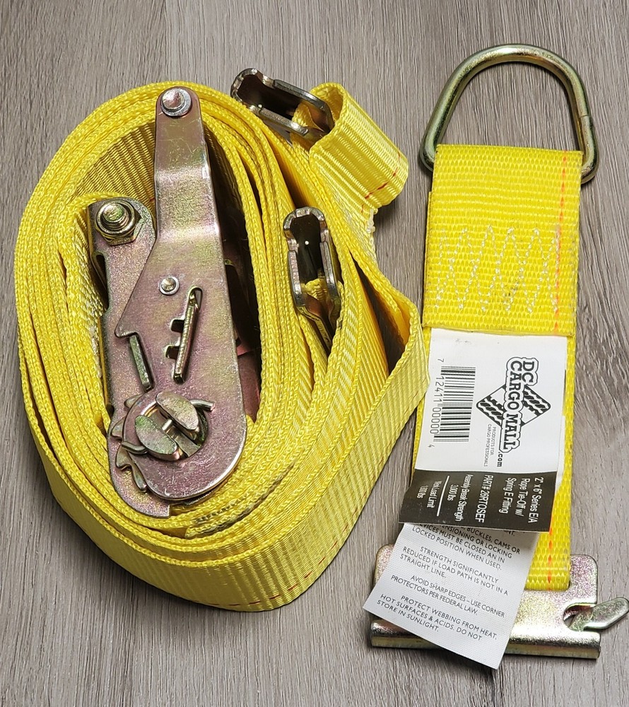 DC CARGO MALL STRAP 2"X12" 3200079 LOAD LIMIT 1466LBS