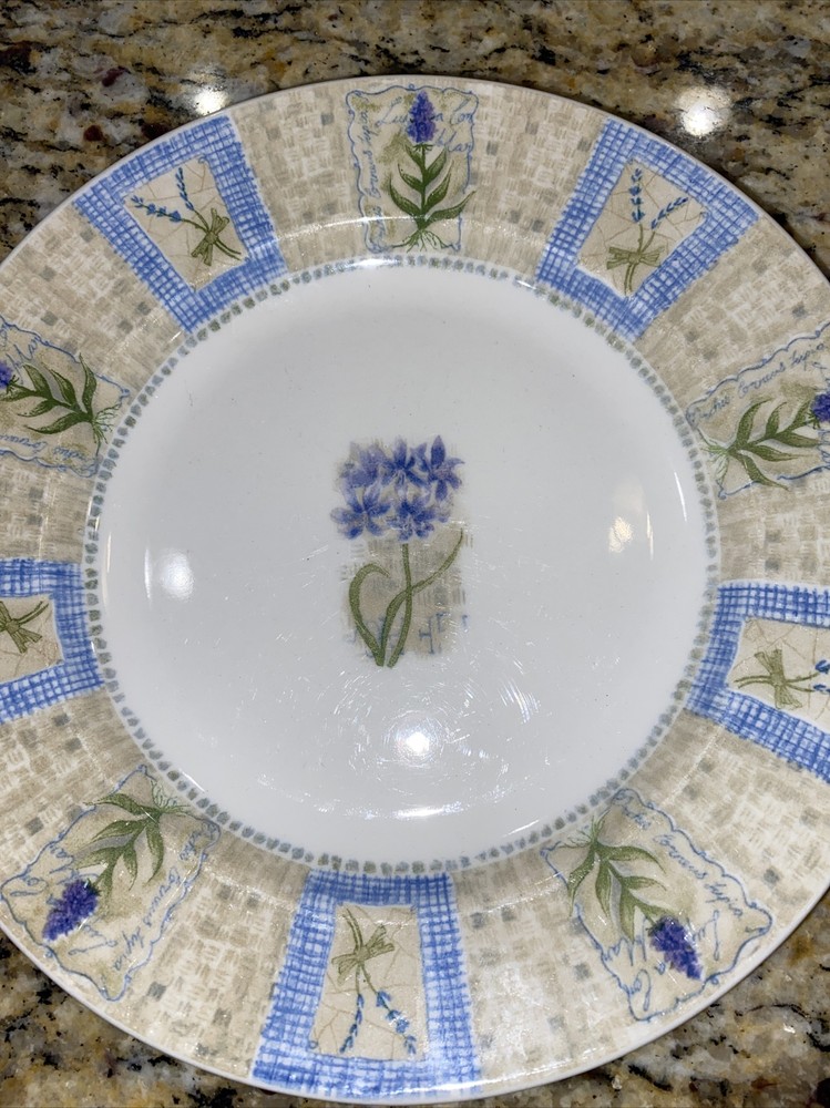 pier 1 plate Chamomile Flower Salad Plate