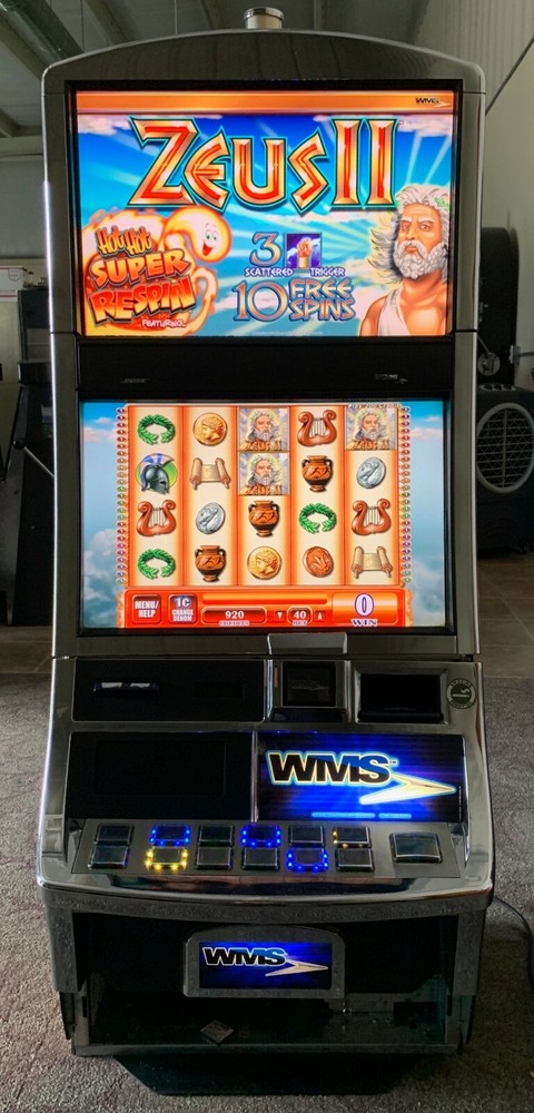 WMS BLUE BIRD 2 ZEUS II VIDEO SLOT MACHINE