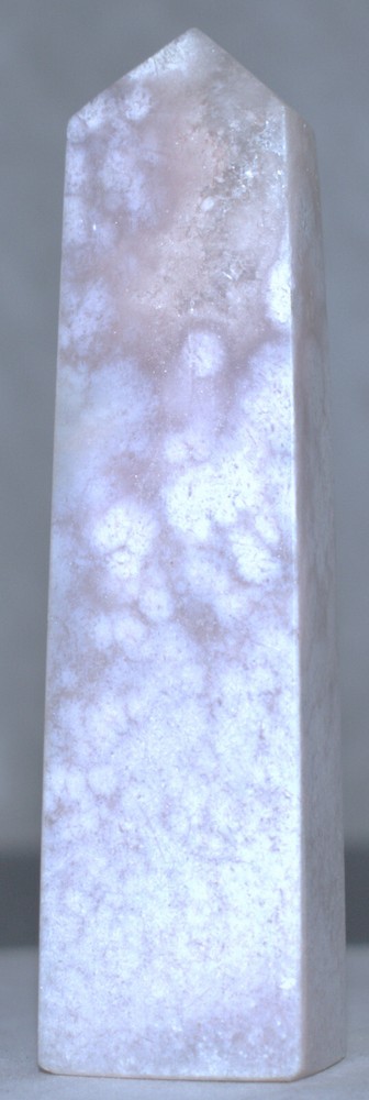 Pretty Flower Agate Tower 4.36"/127 Grams