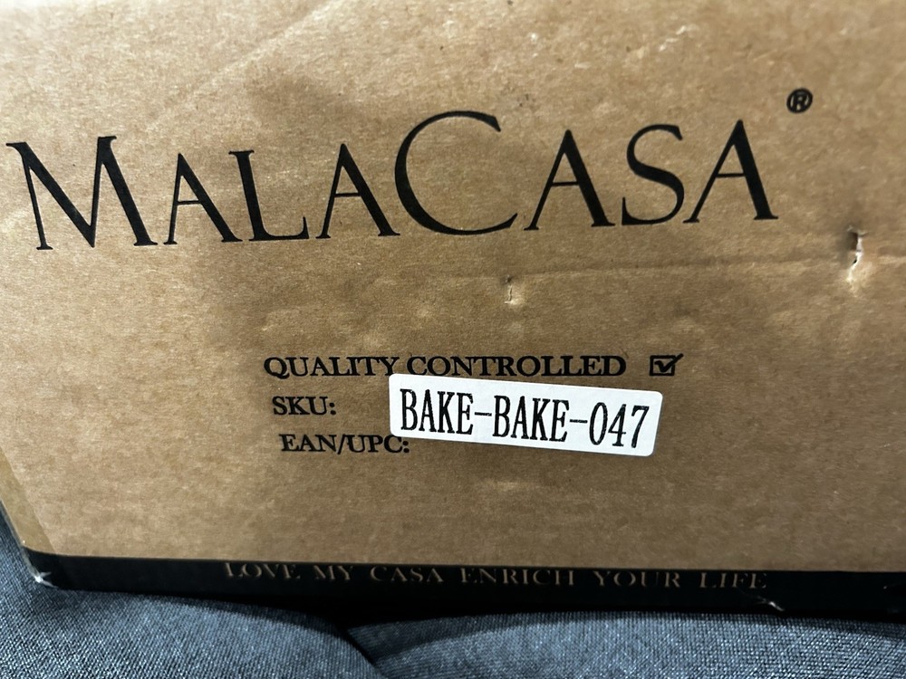 Malacasa Bakeware 6 Pc Bowls With Cover