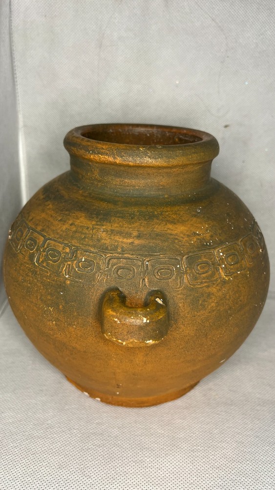 Peruvian Incan Antique Pot Rustic