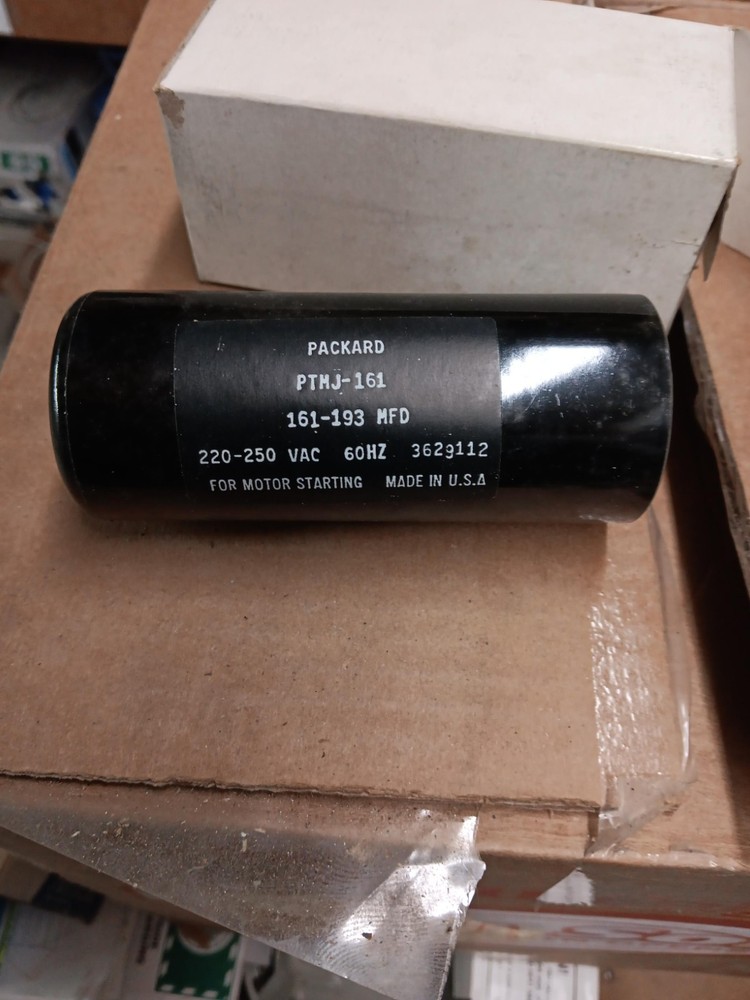 Packard Capacitor PTMJ-161 MFD 220-250 VAC