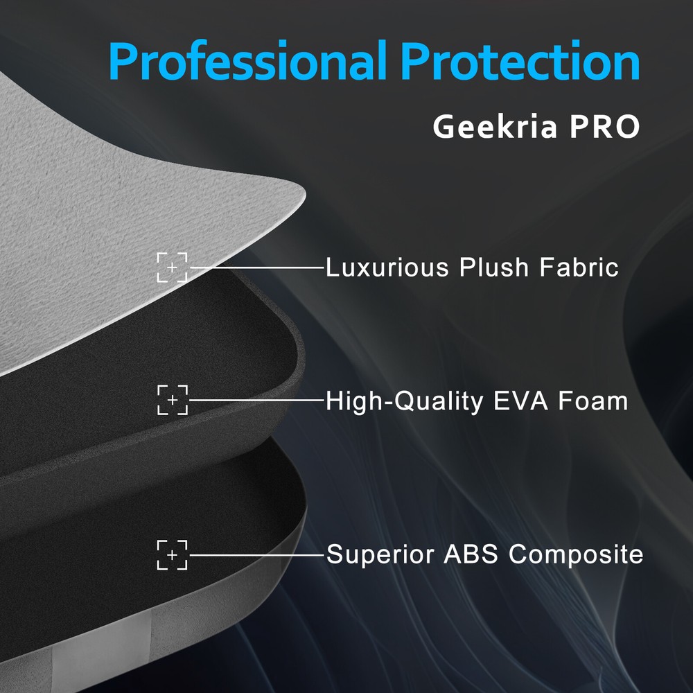 Geekria Pro Carrying Case for Beats Studio Pro, Studio 3, Studio 2 Headphones