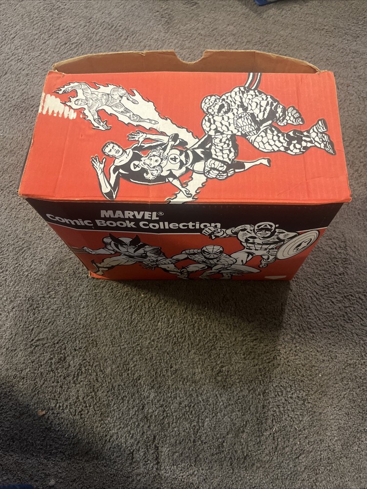 MARVEL STUDIOS COMICS VINTAGE 1989 COMIC BOOK COLLECTION COLLECTORS BOX