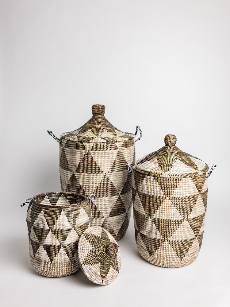 Basket Senegal Set of 2 (L + M)