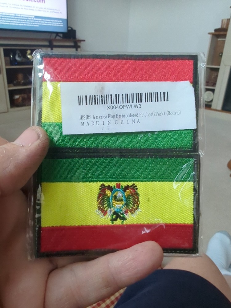 Bolivia Patch (2 In The Pack)