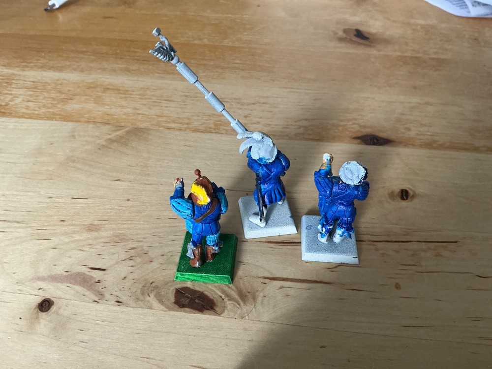 Warhammer Empire Drummers x2, Standard x1