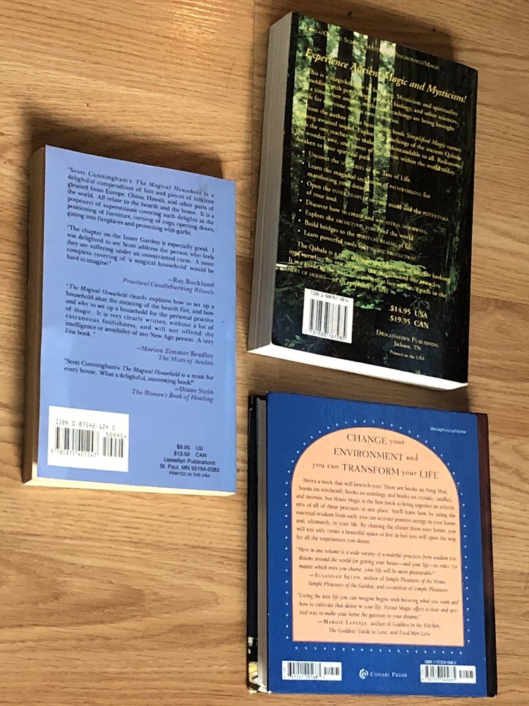 3 MAGIC RELATED BOOKS