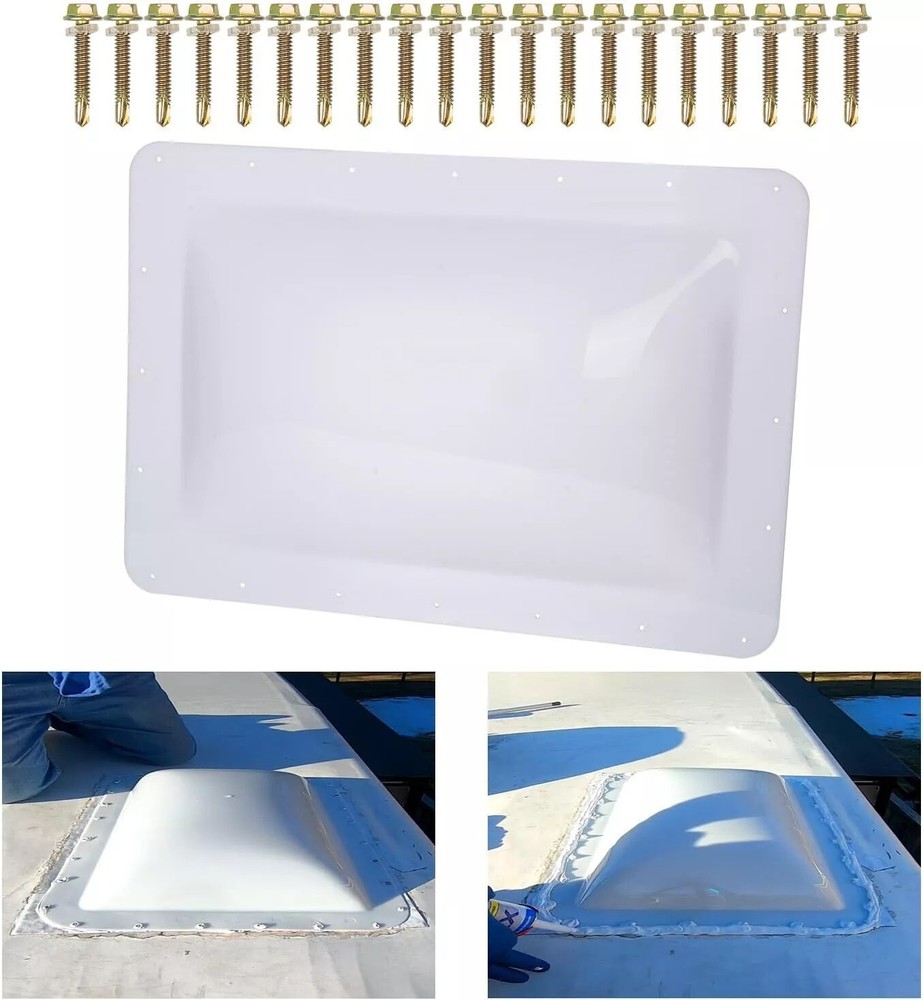 Universal RV Skylight Outer Dome White/Smoke/Clear Bubble Covers Camper Trailer