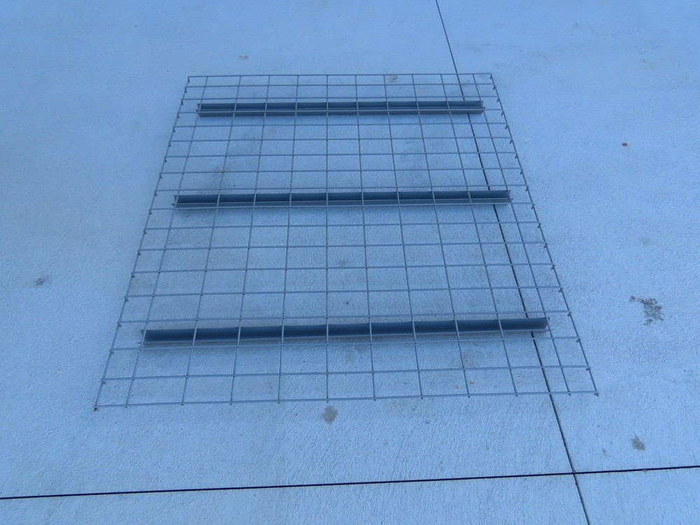 Pallet Rack Racking Shelf Wire Deck Decking Mesh 42" x 46" Waterfall 2000 LB