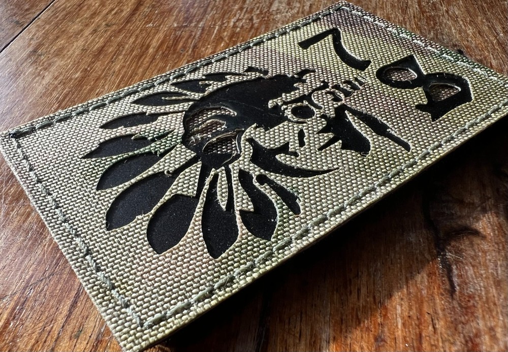 One7Six "Comanche Quads" Lasercut Multicam Variant Patch