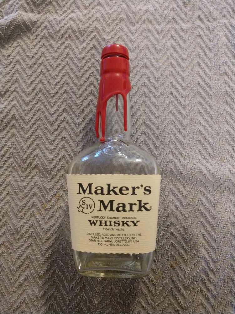 Maker’s Mark Empty Bottle 750 ML