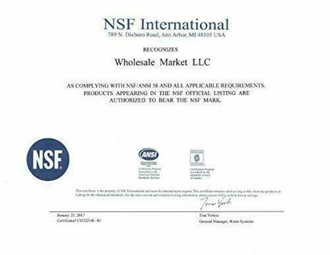 3 Reverse Osmosis 100 GPD Membrane RO Replacement Water Filter (NSF Certified)