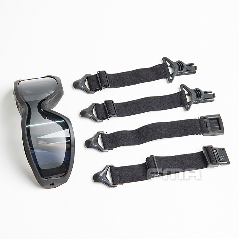 FMA Tactical JT Goggles for Helmet Rail Single/Double Layer Lens Goggles